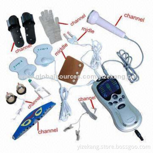 2014 NEW Digital Therapy Machine with Electrode Pads and Three Channels